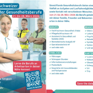 Zentralschweizer Woche der Gesundheitsberufe